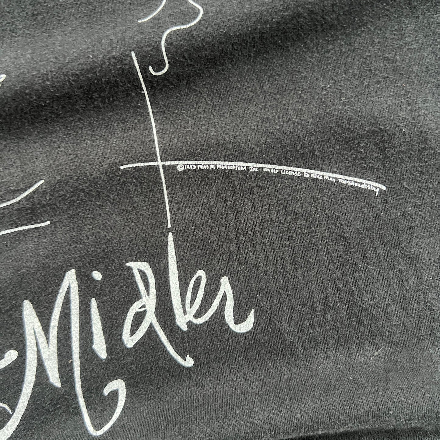 XL 1993 Bette Midler On Tour T-shirt