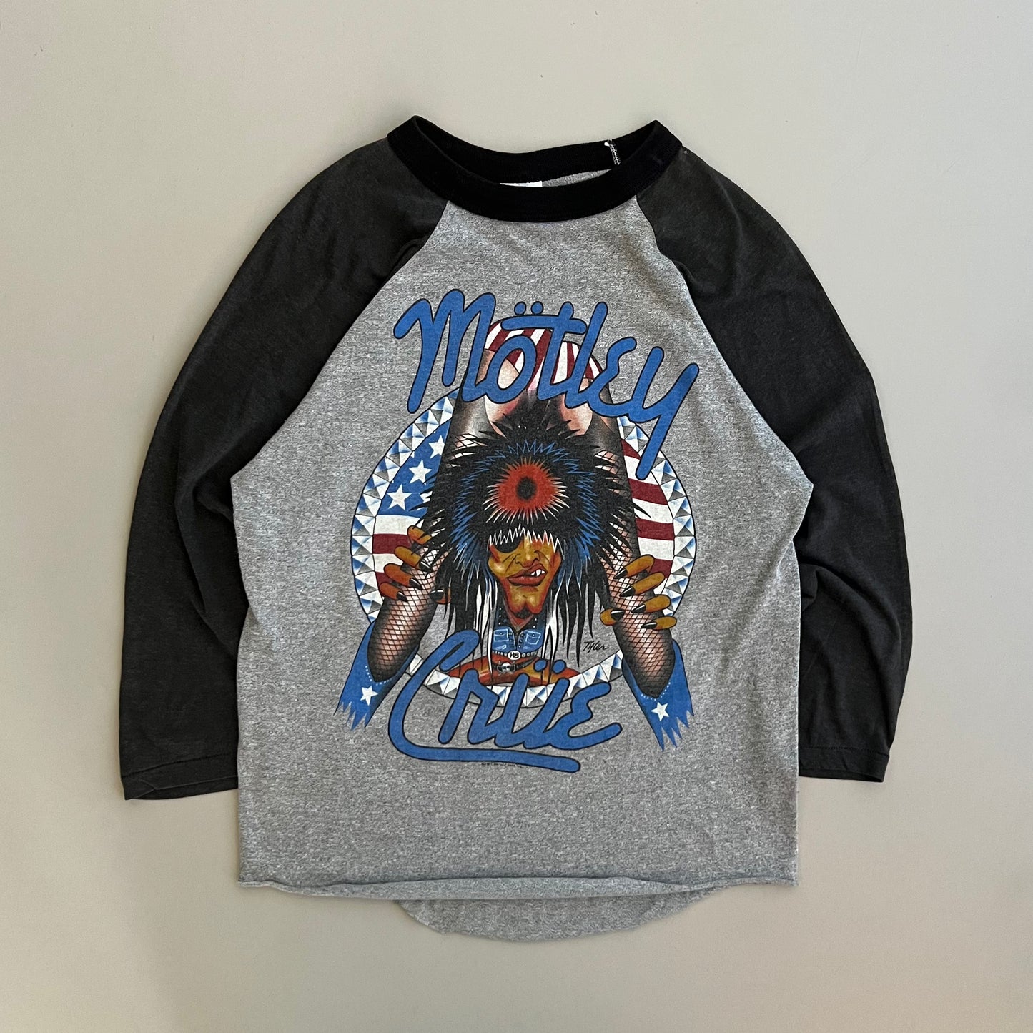 Large 1987 Motley Crue Girls Girls Girls T-shirt