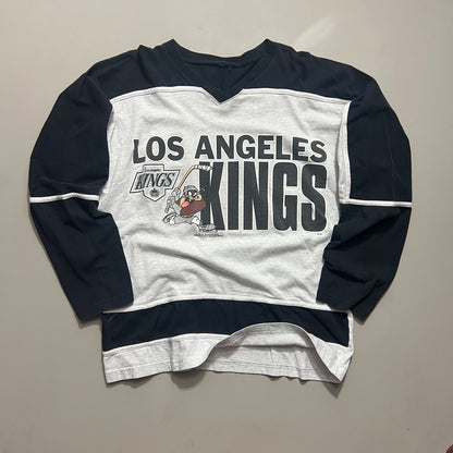 XL 1995 Los Angeles Kings Taz Cotton Hockey Jersey