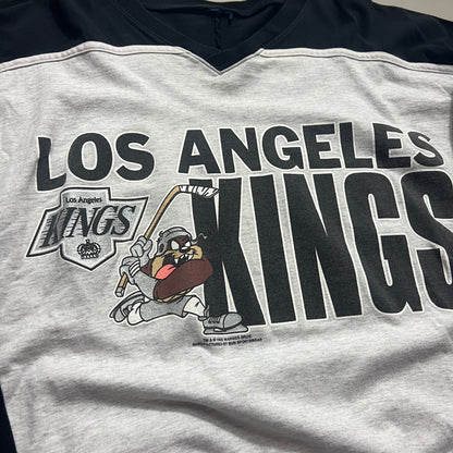 XL 1995 Los Angeles Kings Taz Cotton Hockey Jersey