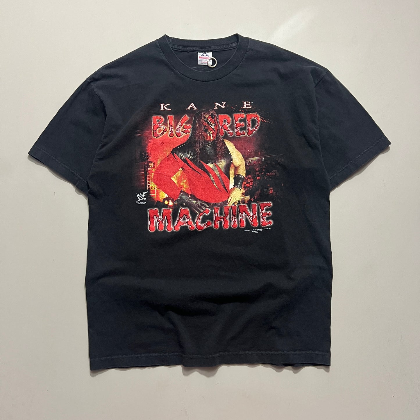 XL 2000 Kane Big Red Machine WWF T-shirt