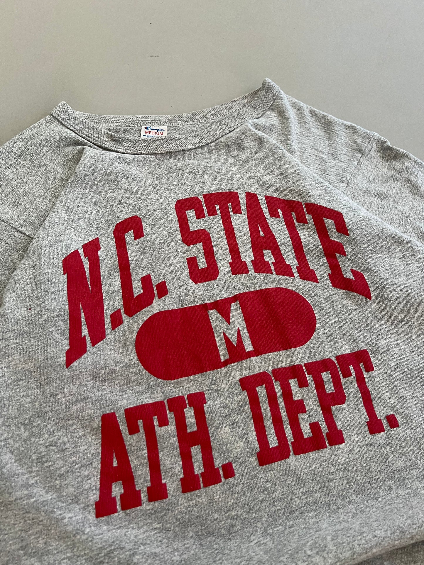 Medium 80s Champion NC State University T-shirt