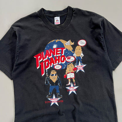 Large 1990s Planet Idaho Celebrity T-shirt