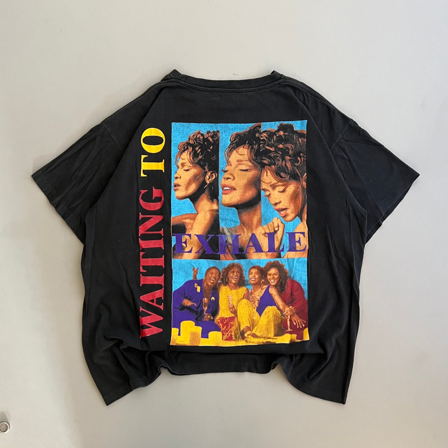 XL 90s Whitney Houston Waiting To Exhale Rap T-shirt