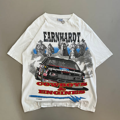 XL 1994 Dale Earnhardt Cowboys & Engines T-shirt