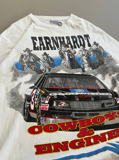 XL 1994 Dale Earnhardt Cowboys & Engines T-shirt