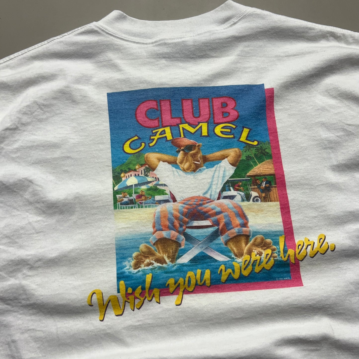 XL 1991 Camel Club Member T-shirt