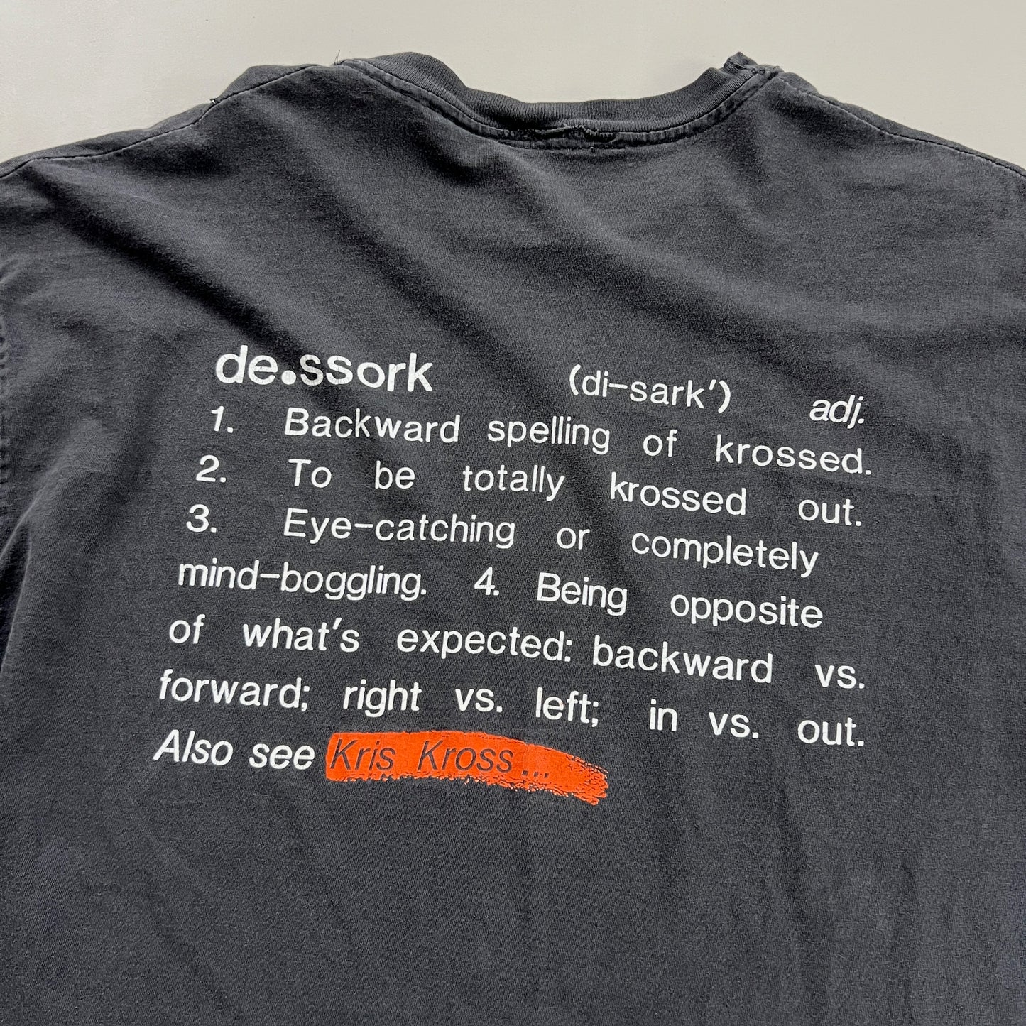 Large 1992 Kris Kross De-ssork T-shirt