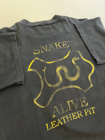 XL 90s Snakes Alive Leather Pit Native American T-shirt