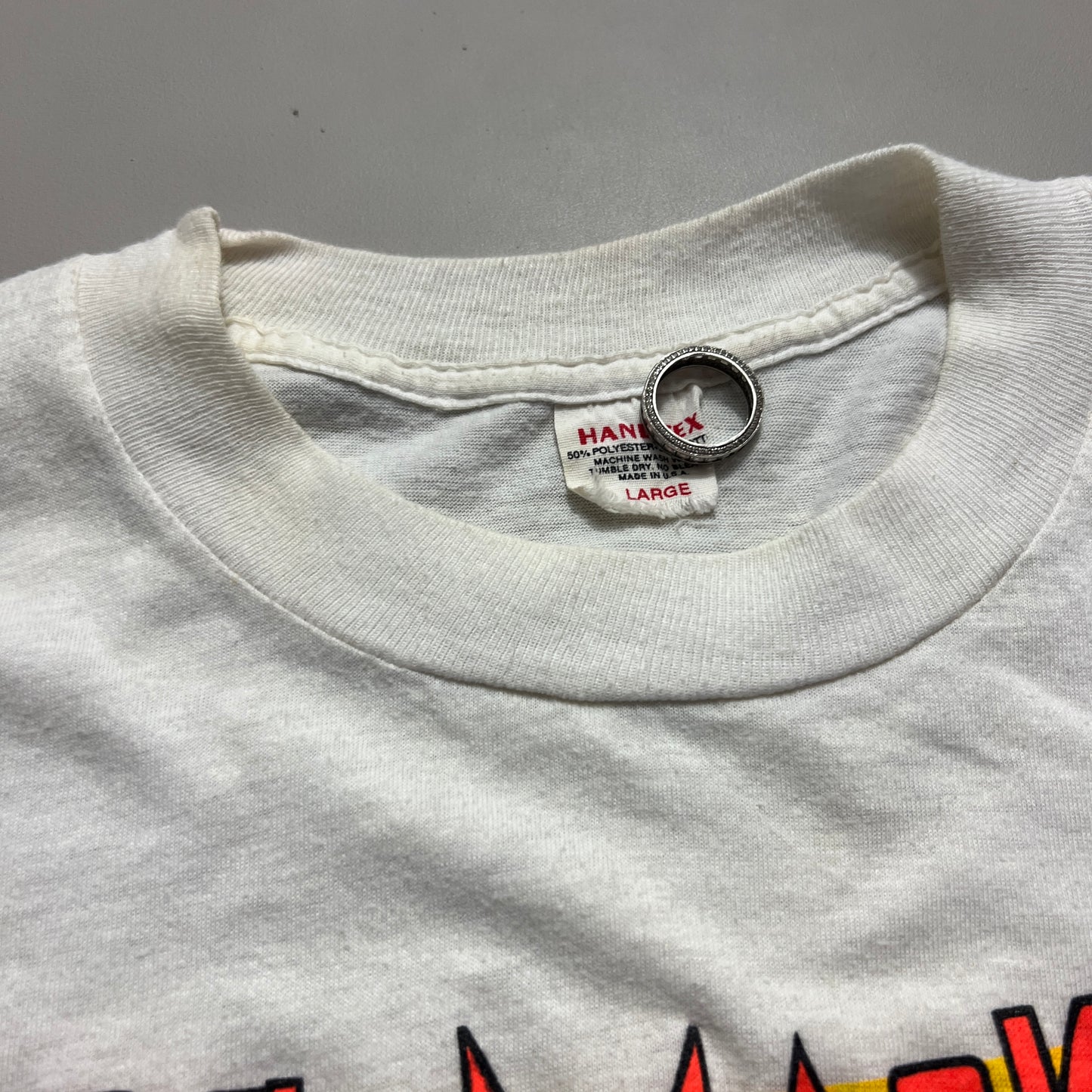 Large 1980s Spuds Mackenzie Bud Light T-shirt