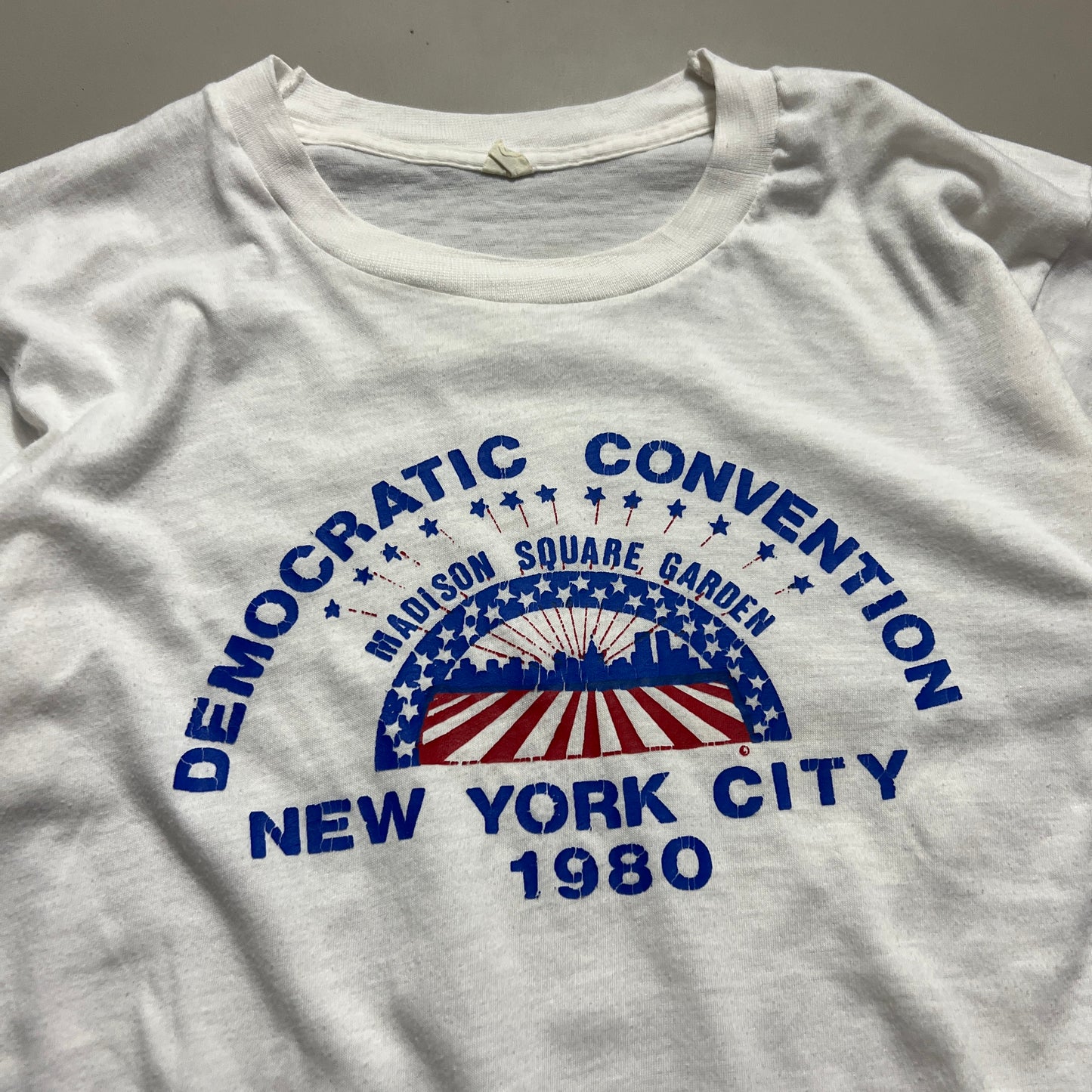 Large 1980 NYC Democratic Convention T-shirt