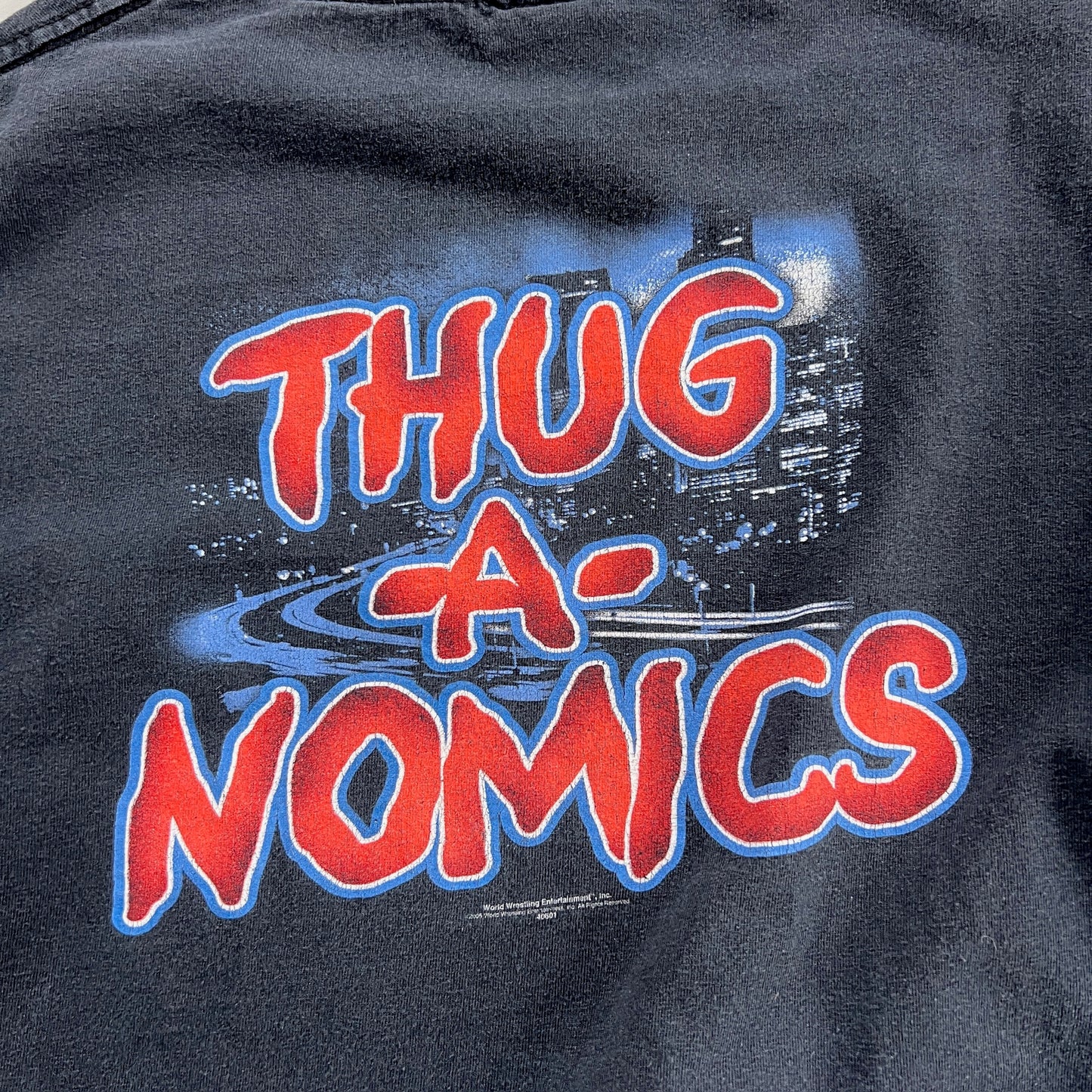 XL 2002 John Cena Thug-a-Nomics WWE T-shirt