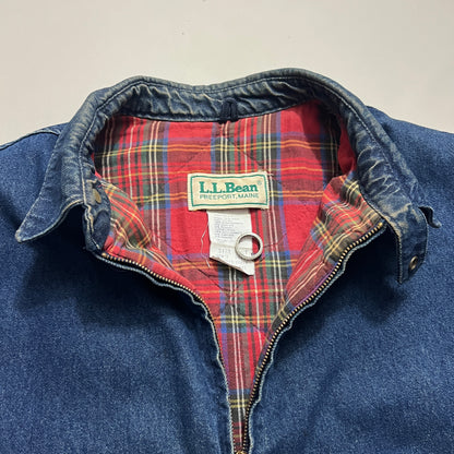 XLT 1990s L.L. Bean Denim Bomber Jacket