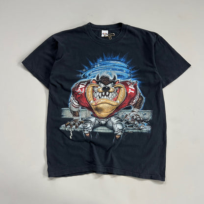 Large 1996 Looney Tunes Gridiron T-shirt