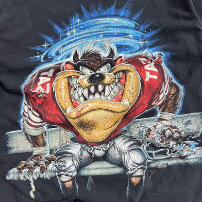 Large 1996 Looney Tunes Gridiron T-shirt