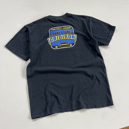 Large 1996 Looney Tunes Gridiron T-shirt