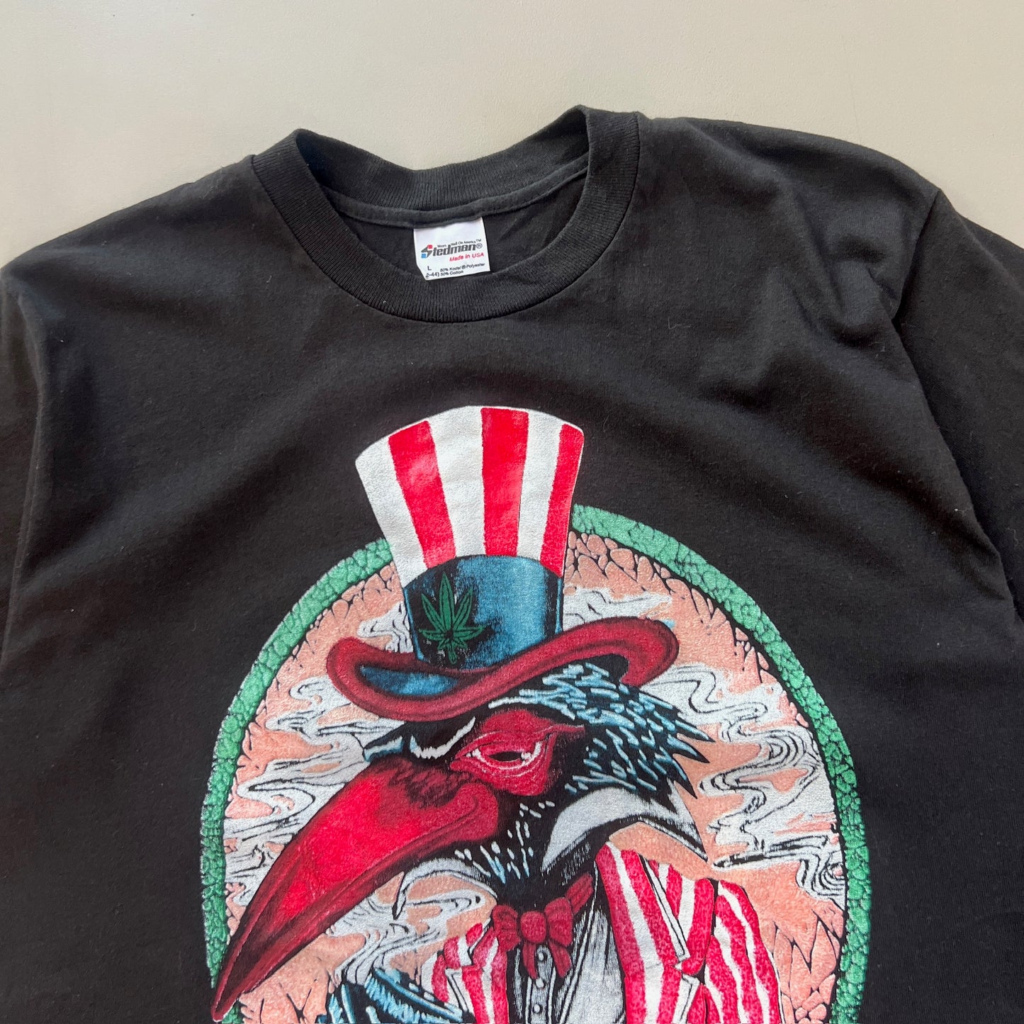 Large 1993 The Black Crowes Southern Harmony Tour T-shirt