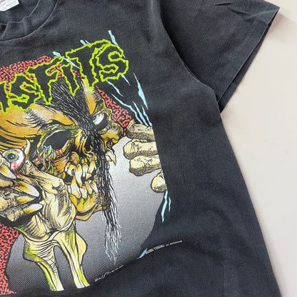 Large 1990 Misfits Earth A.D. Pushead T-shirt