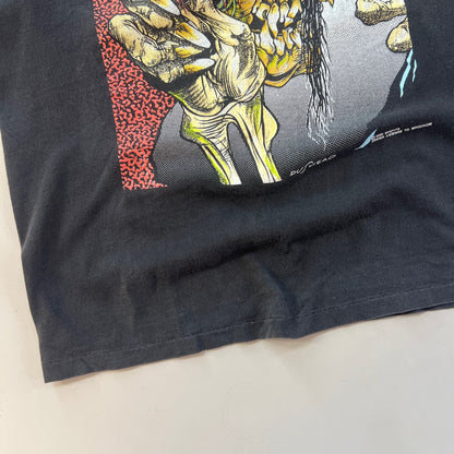 Large 1990 Misfits Earth A.D. Pushead T-shirt