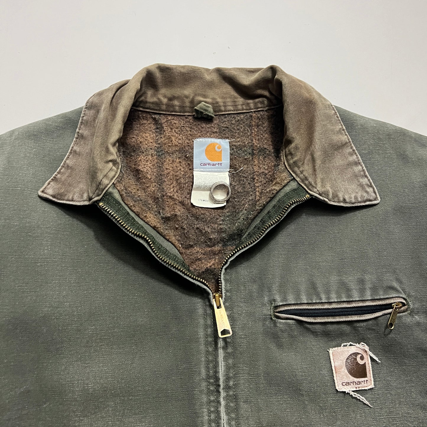 XXL Moss Green Carhartt Detroit J67 Jacket