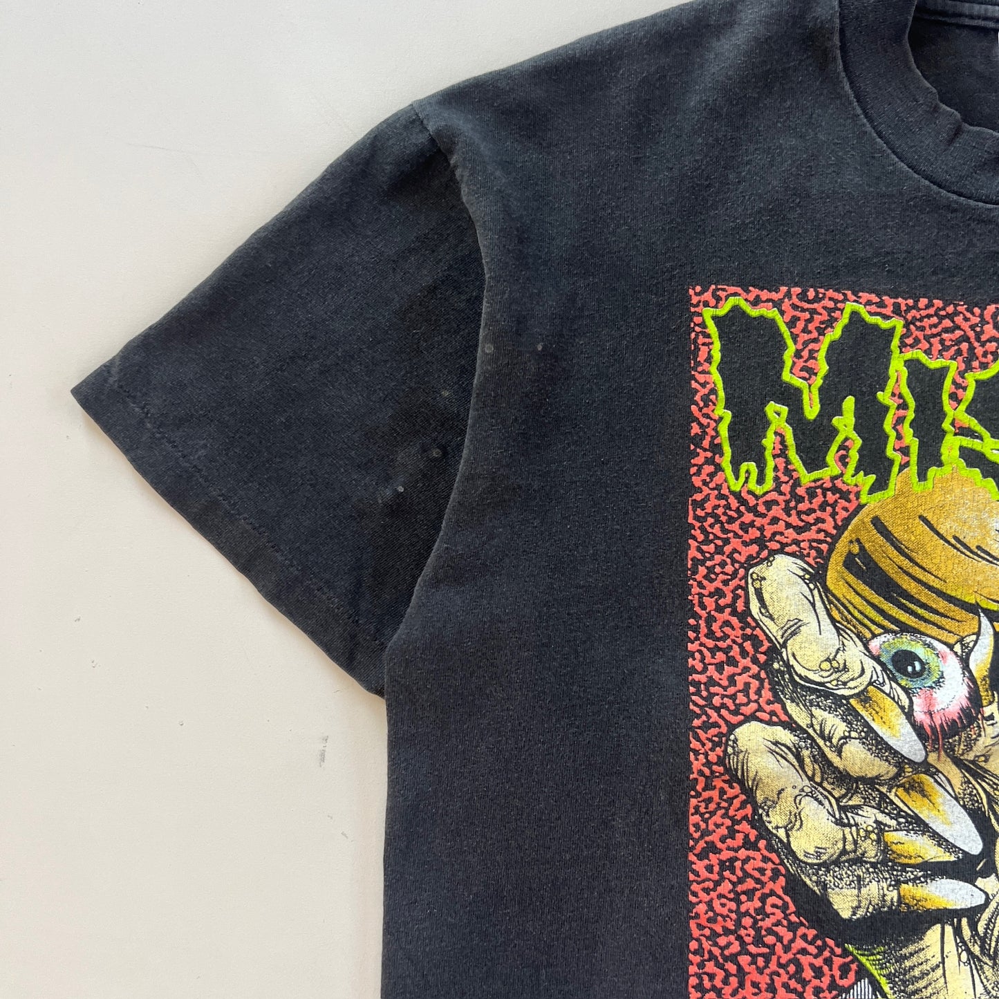 Large 1990 Misfits Earth A.D. Pushead T-shirt