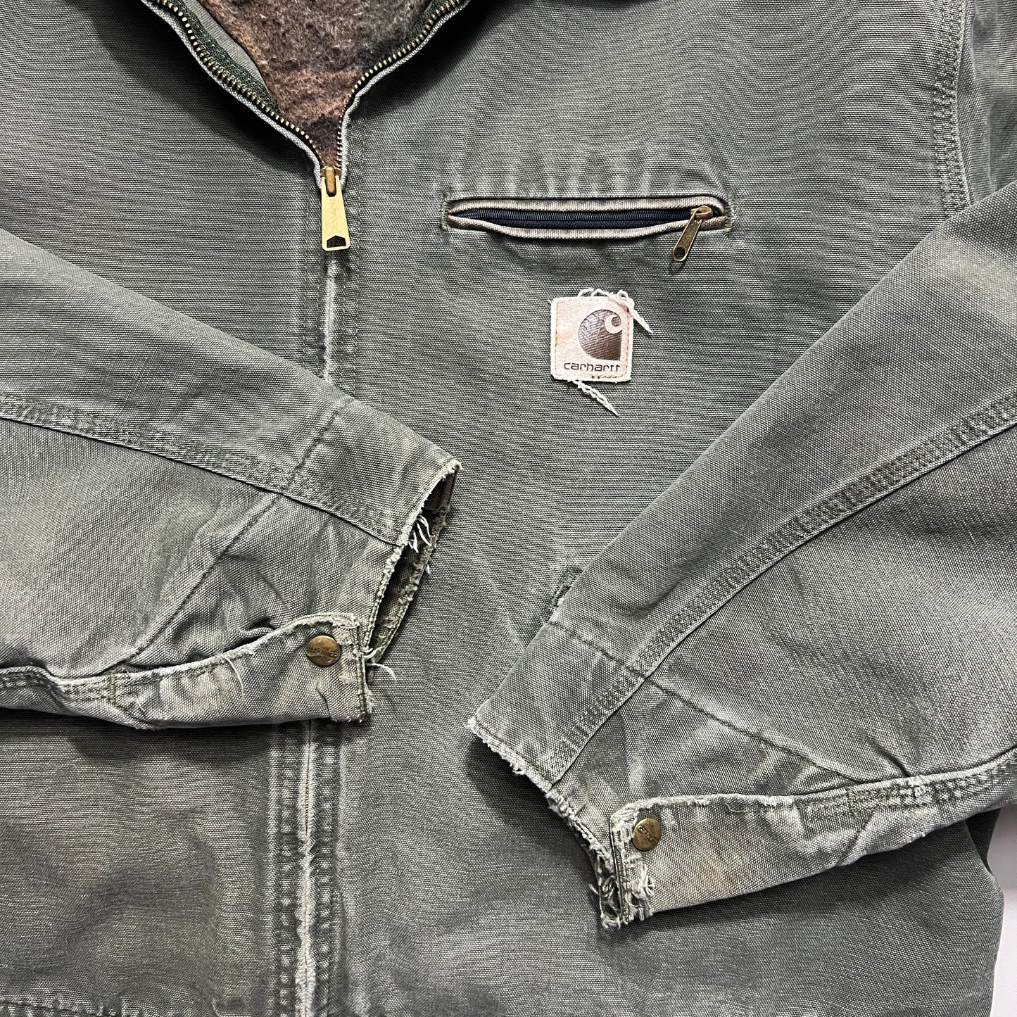 XXL Moss Green Carhartt Detroit J67 Jacket