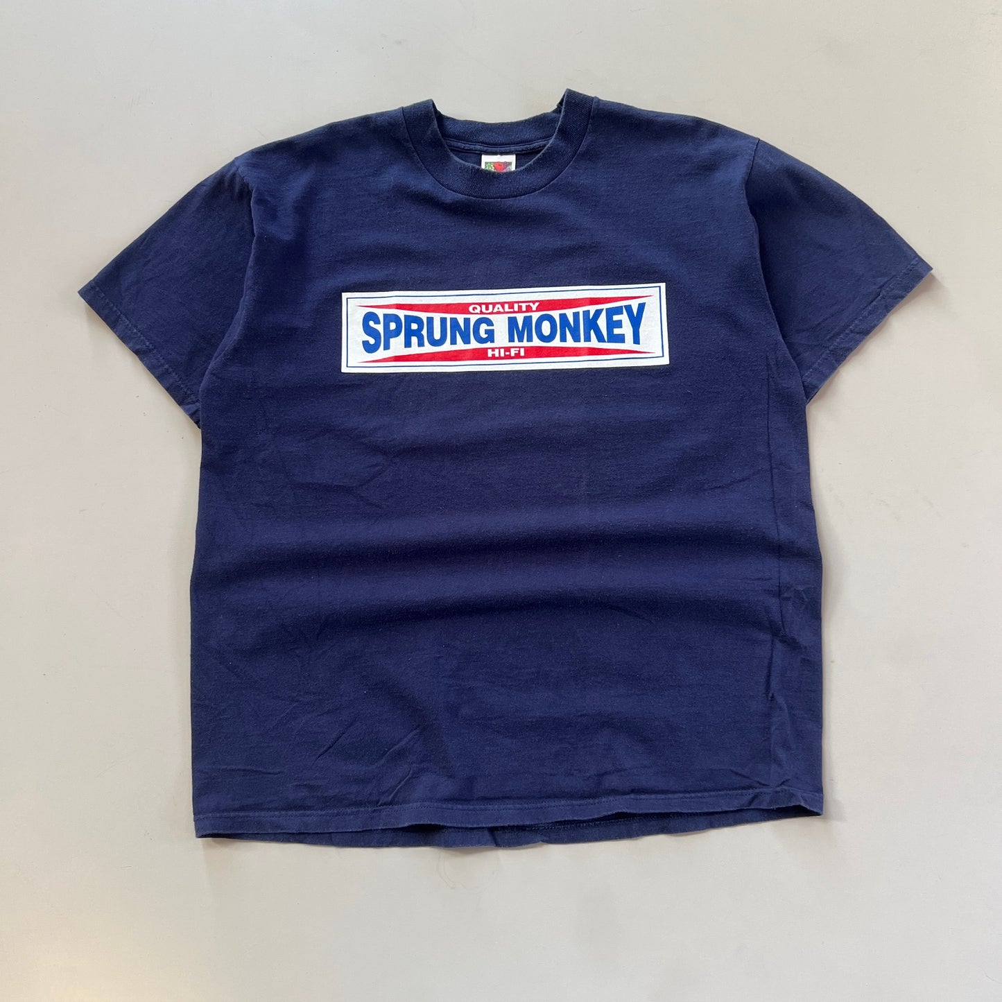 XL 2000 Sprung Monkey Hi-Fi Band T-shirt