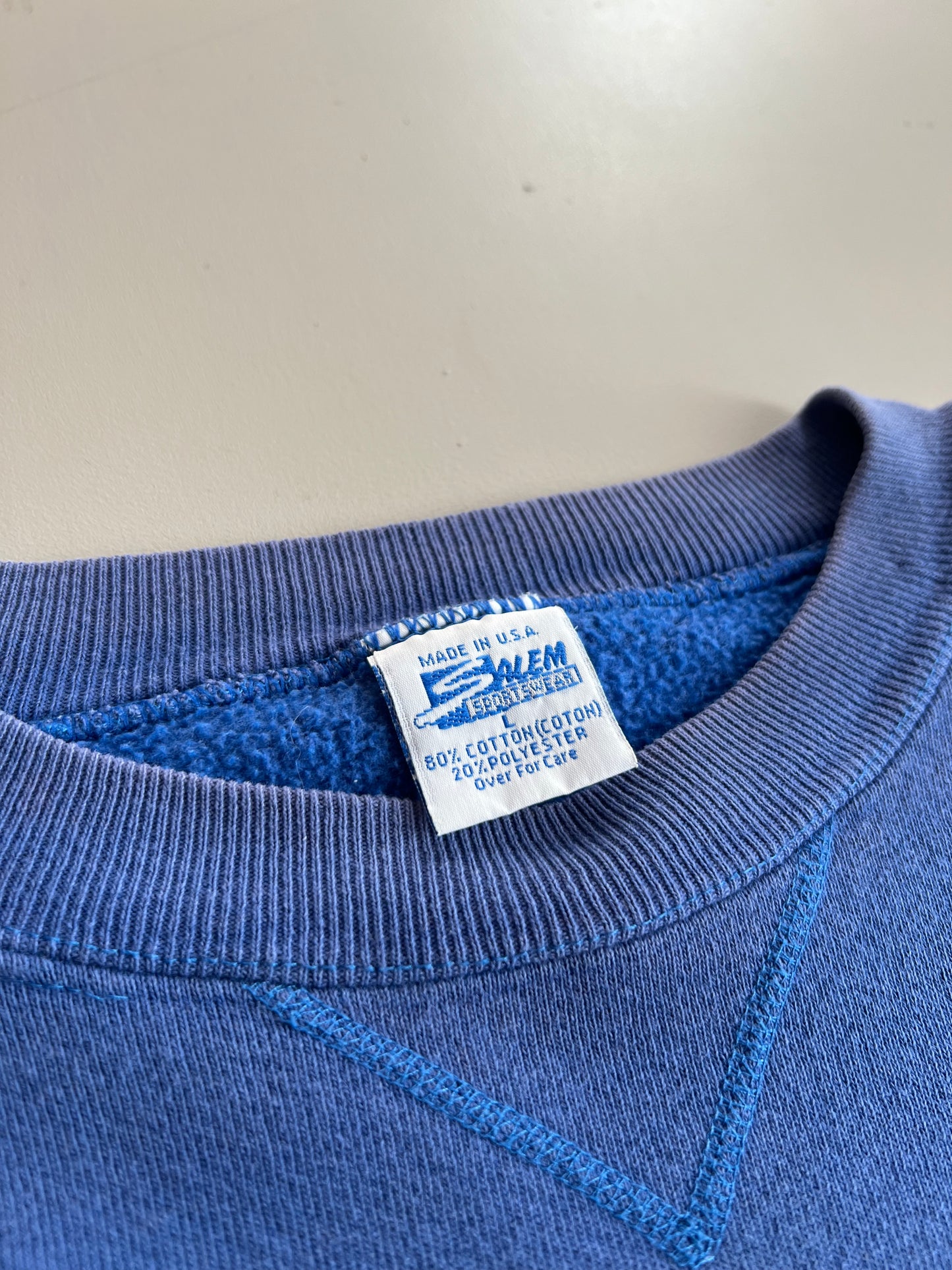 Large 90s Duke Basketball Club Sweatshirt