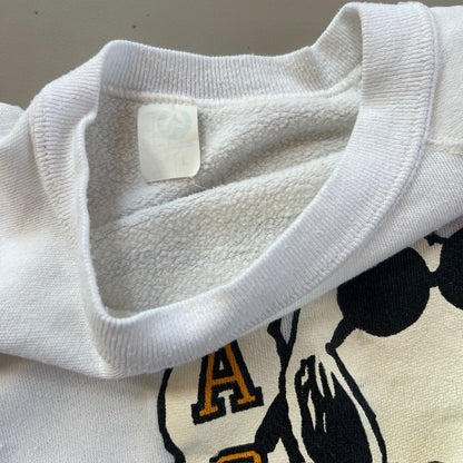 Large 1970s App State Snoopy Joe App Sweatshirt