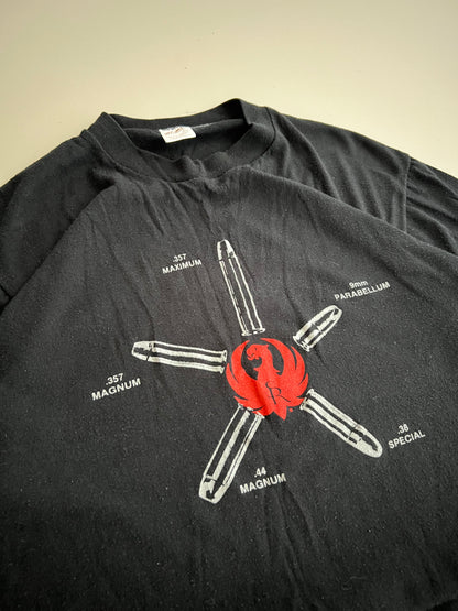 Large 1970s Ruger Ammunition T-shirt