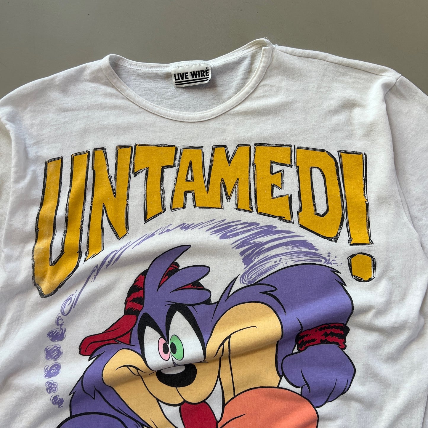Large 1994 Untamed Dizzy Devil T-shirt