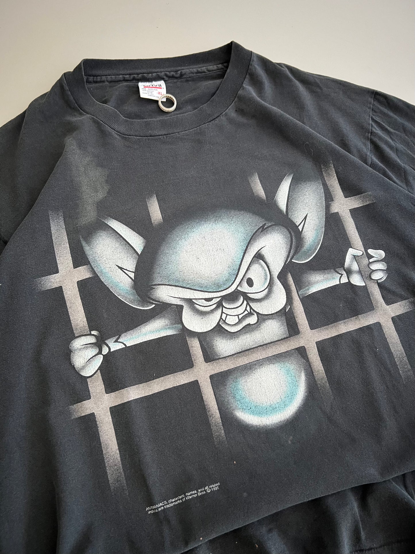 XL 1995 Pinky And The Brain T-shirt