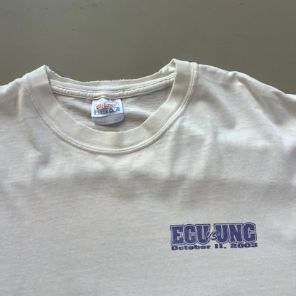 XL 2003 ECU vs UNC Football Dowdy-Ficklin T-shirt