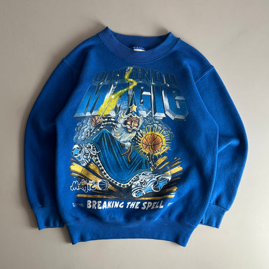 Youth Large 90s Orlando Magic Salem Wizard Sweatshirt