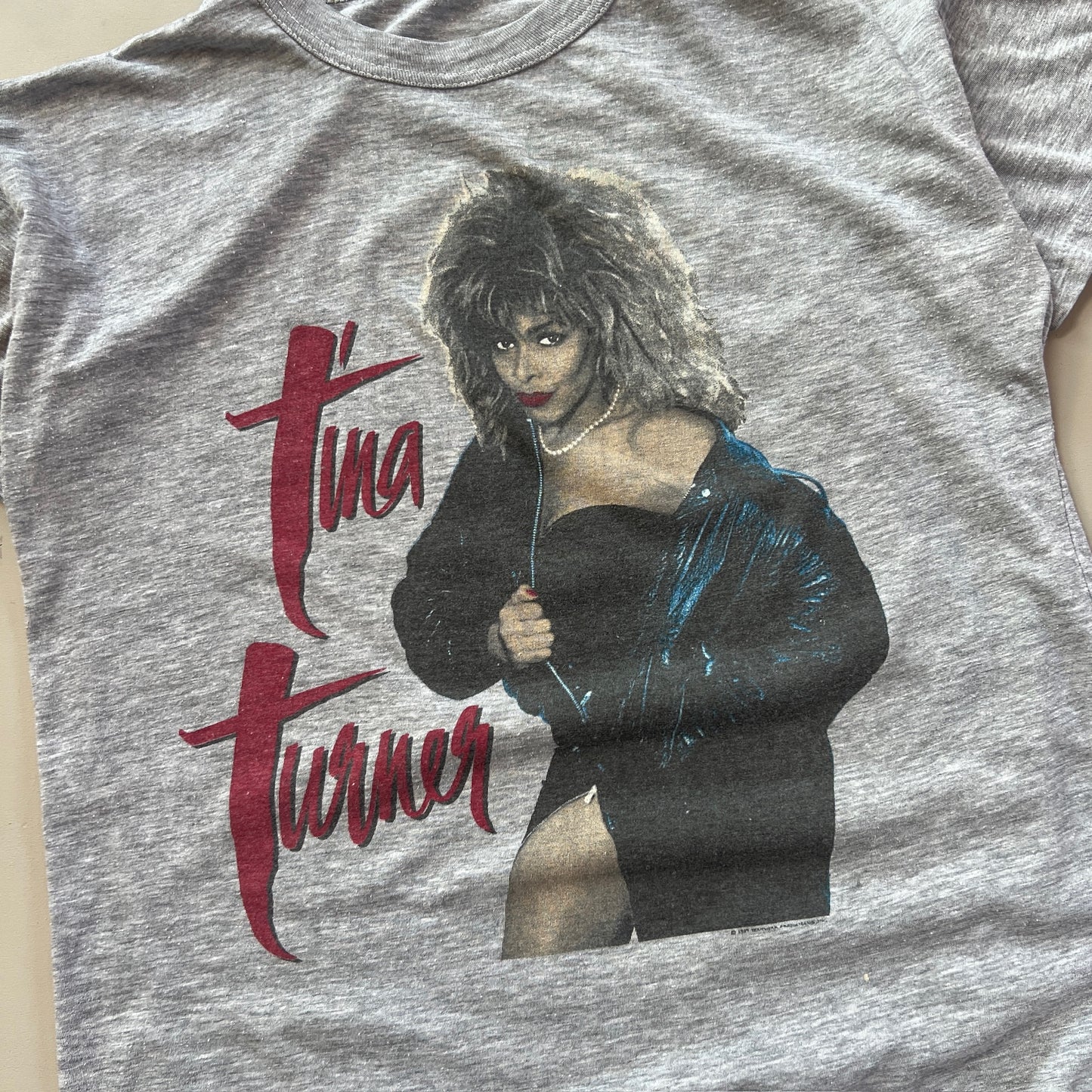 Medium 1987 Tina Turner Break Every Rule Euro Tour T-shirt