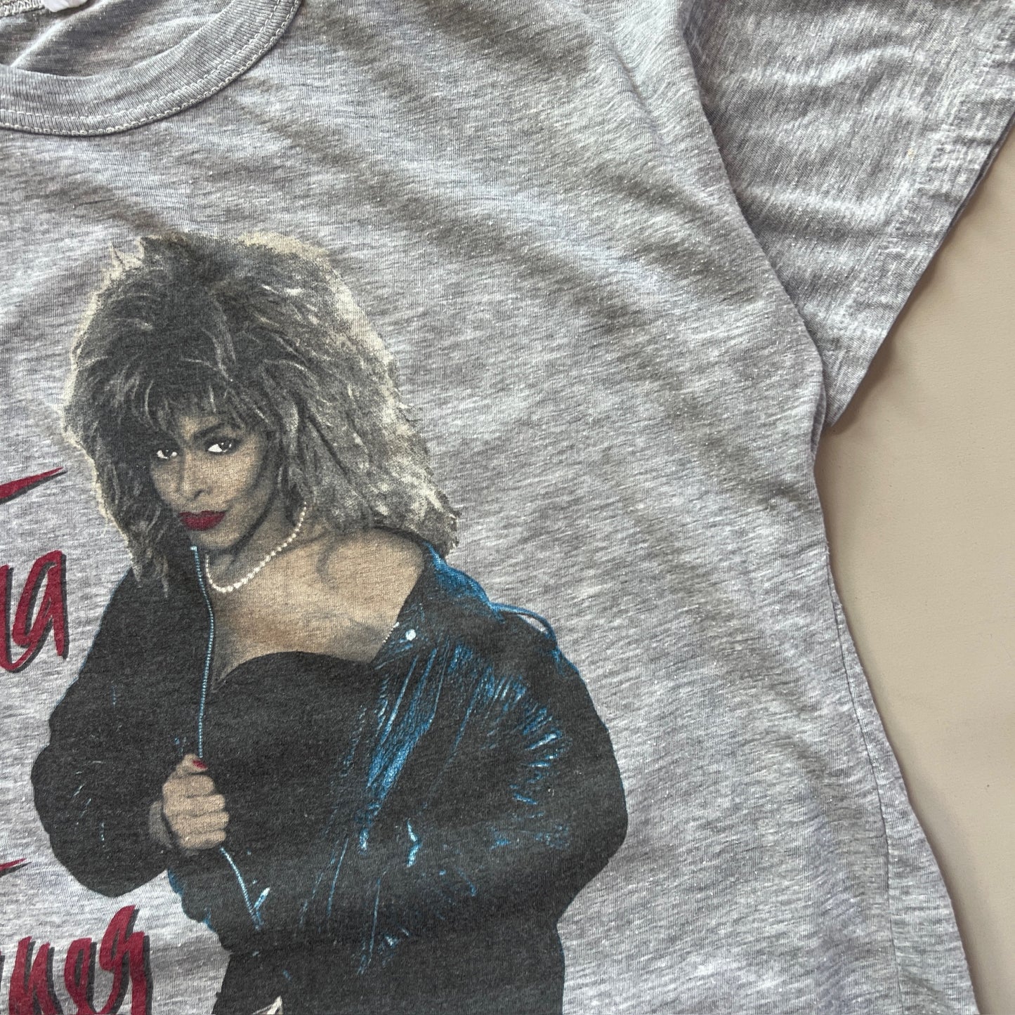 Medium 1987 Tina Turner Break Every Rule Euro Tour T-shirt