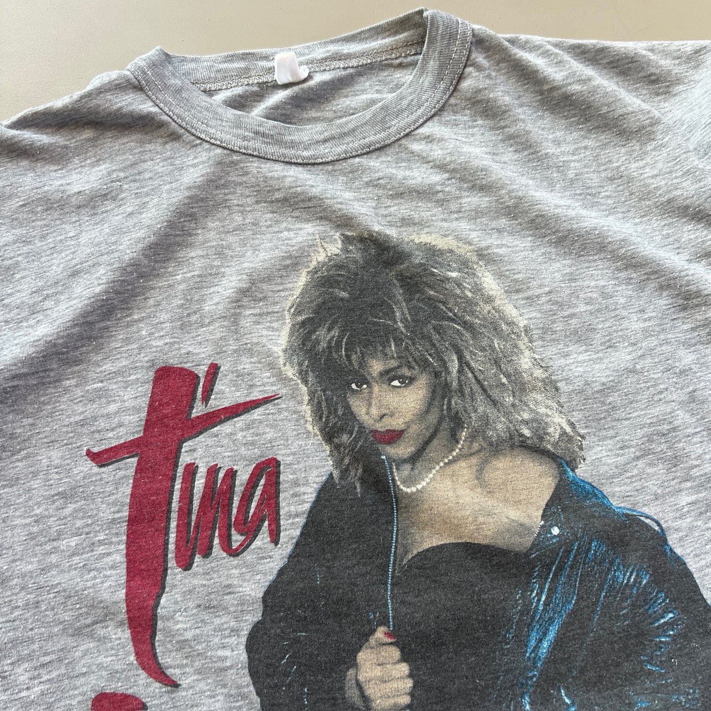 Medium 1987 Tina Turner Break Every Rule Euro Tour T-shirt