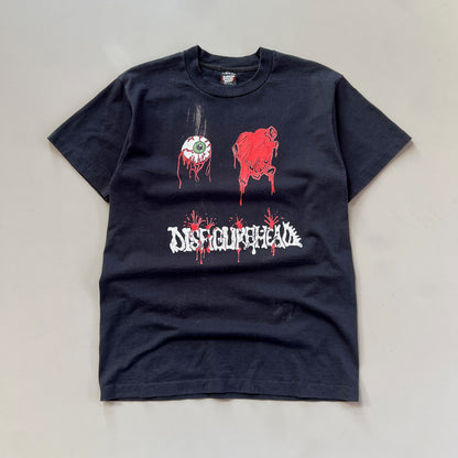 Large 1992/93 Disfigurehead Metal Tour T-shirt