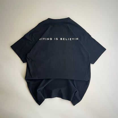 Large 90s Hyundai Driving is Believing T-shirt