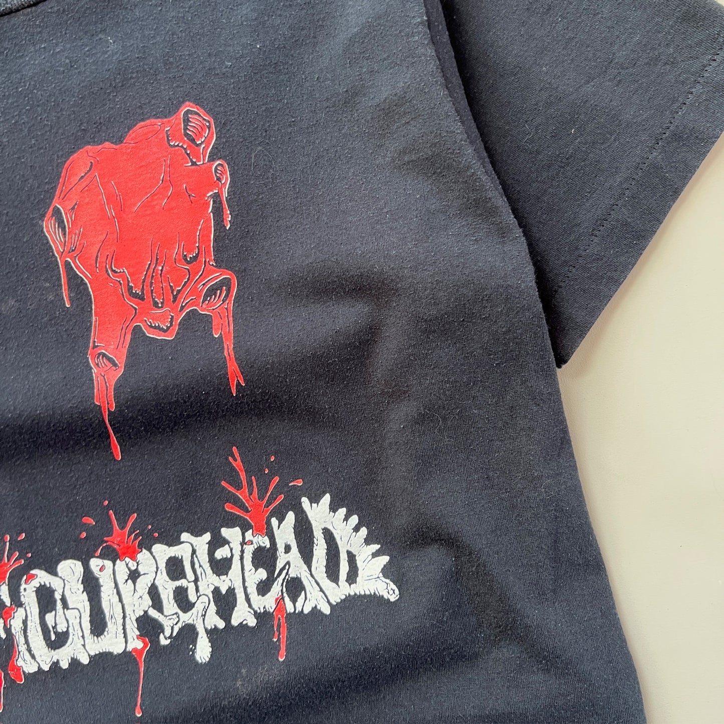 Large 1992/93 Disfigurehead Metal Tour T-shirt