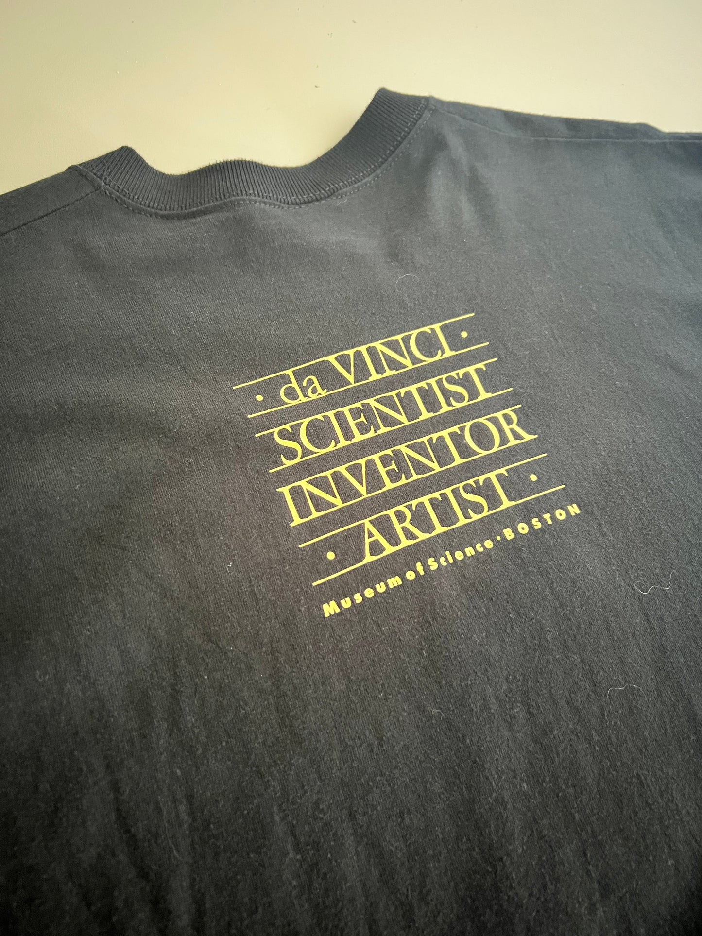 XL 90s Leonardo Da Vinci Art T-shirt