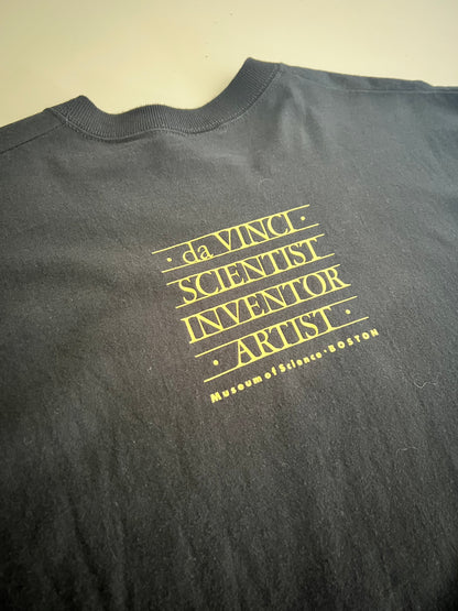 XL 90s Leonardo Da Vinci Art T-shirt
