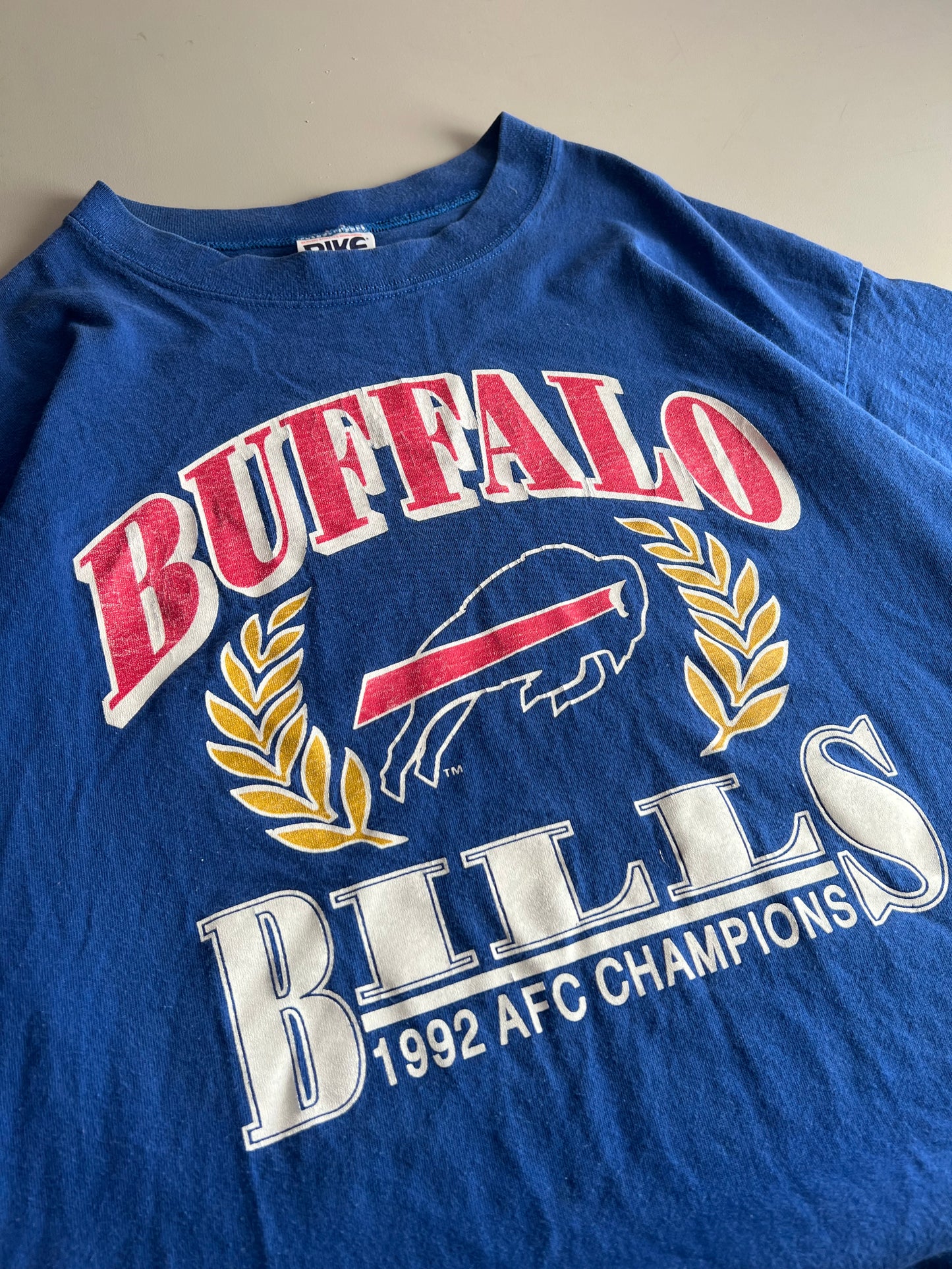 XL 1992 Buffalo Bills AFC Champions T-shirt