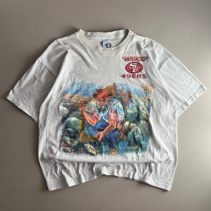 XXL 1995 San Fran 49ers Salem Miner T-shirt