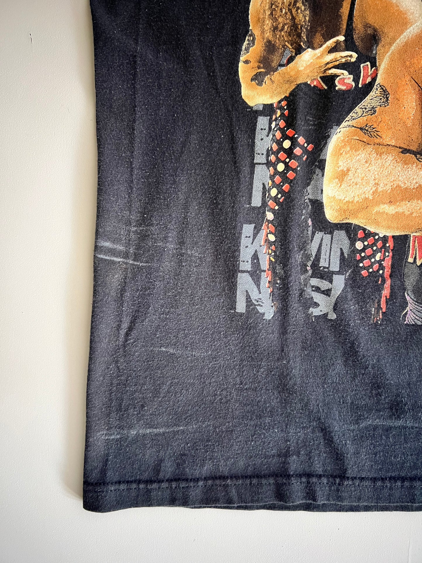 Large 1999 Kevin Nash Wrestling T-shirt