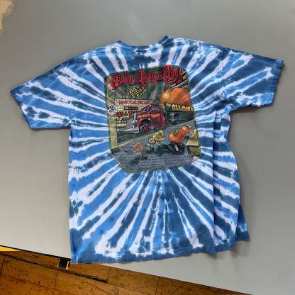 XL 2001 The Allman Brothers Band Peach Odyssey Tour T-shirt