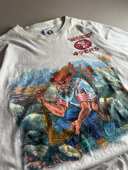 XXL 1995 San Fran 49ers Salem Miner T-shirt