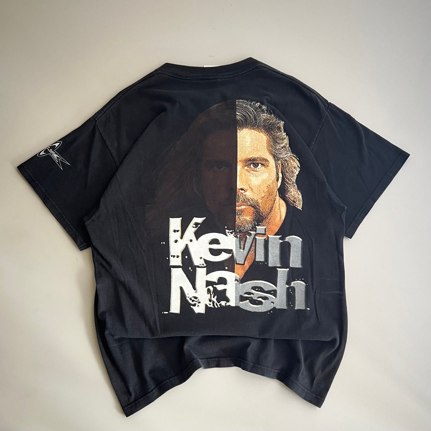 Large 1999 Kevin Nash Wrestling T-shirt