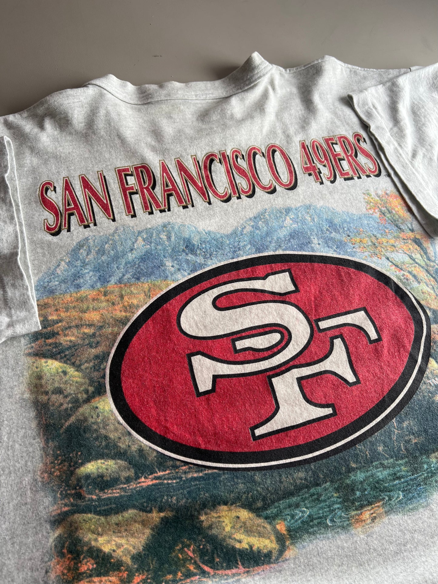 XXL 1995 San Fran 49ers Salem Miner T-shirt