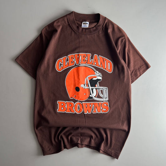 Medium 80s Cleveland Browns Trench T-shirt